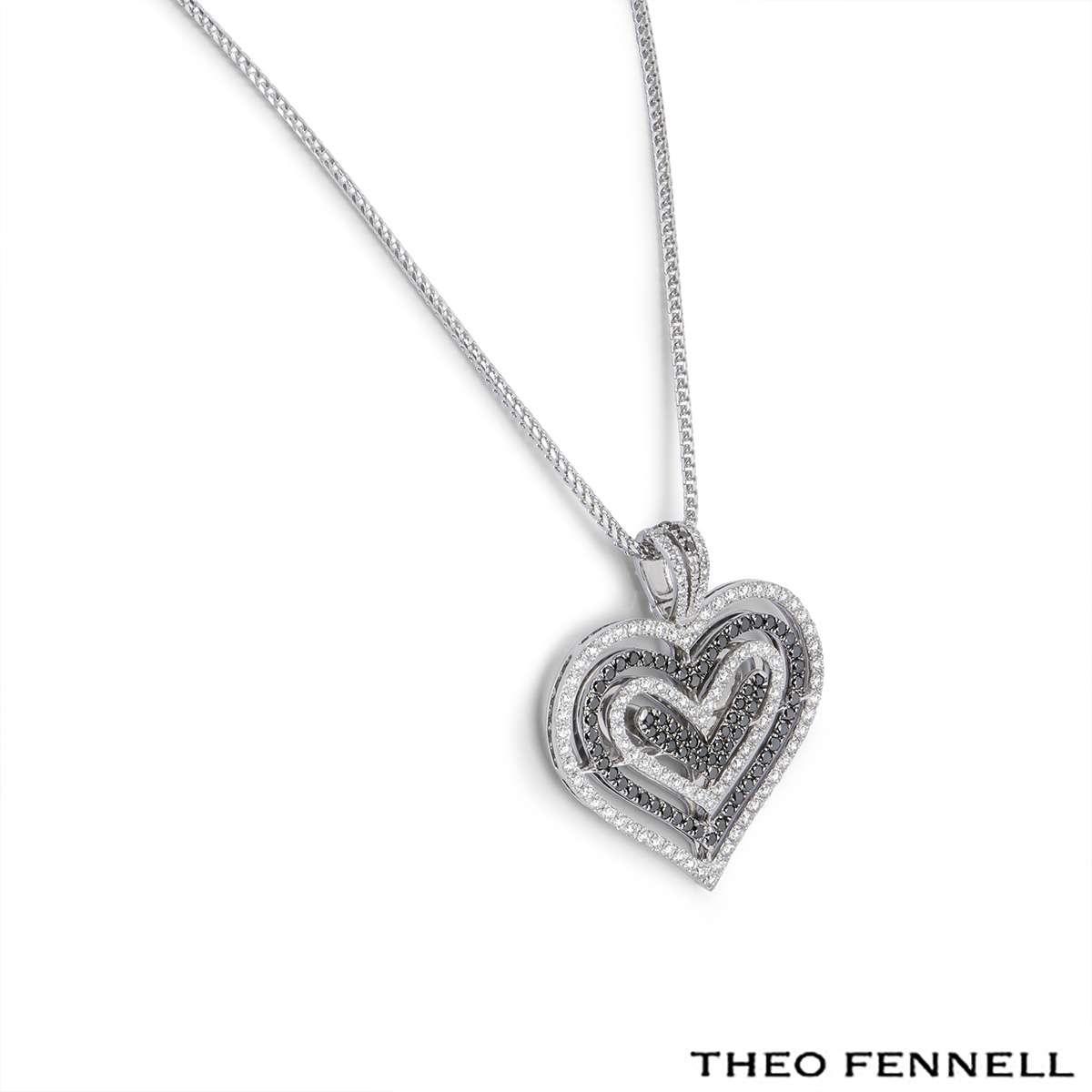 Theo Fennell White Gold Diamond Pendant | Rich Diamonds